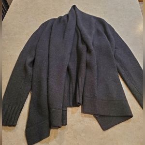 VINCE yak/wool blend, open cardigan